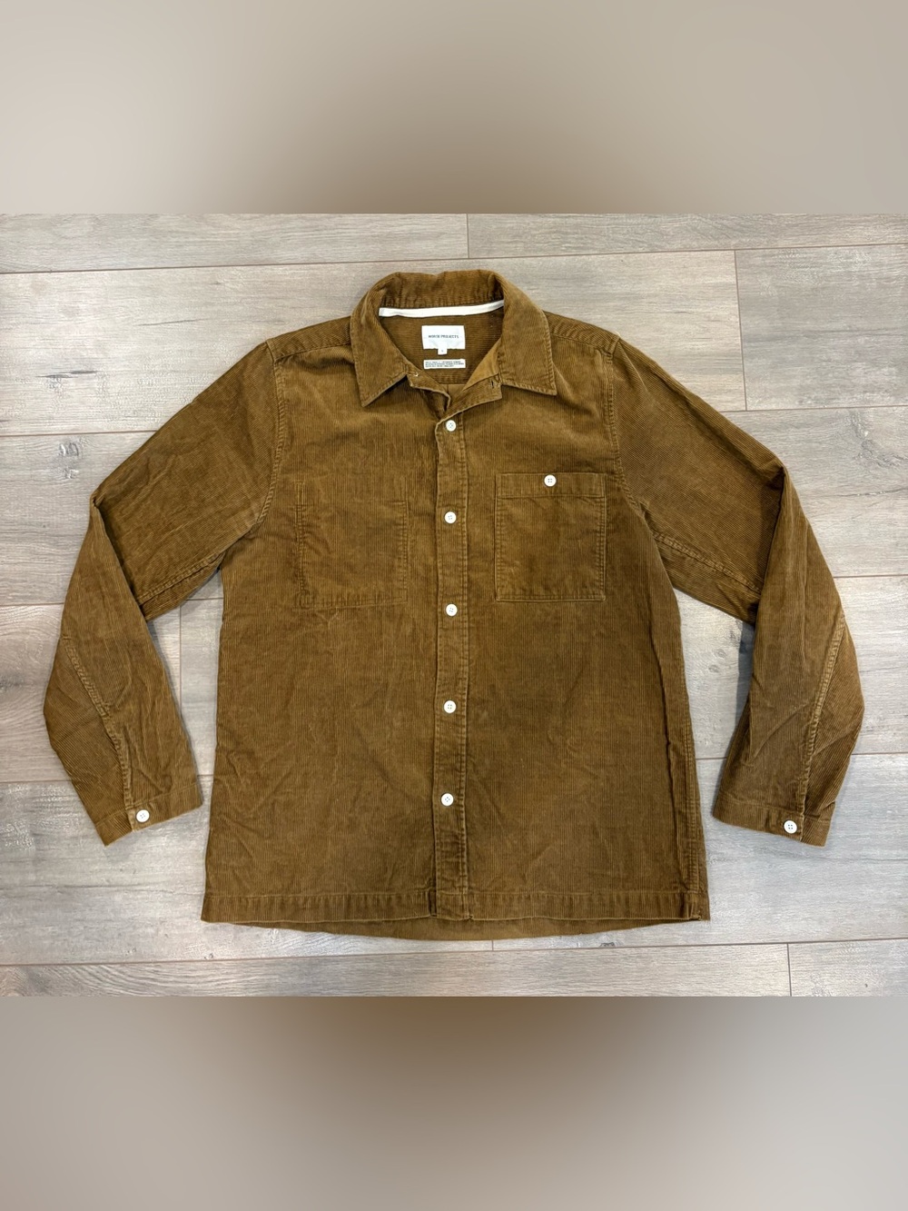 Norse Projects Arnold Cotton-Corduroy Shirt - Brown Men’s S